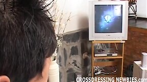I want you to watch my first crossdresser sissy adventure